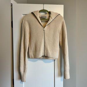 Cream everlane sweater small